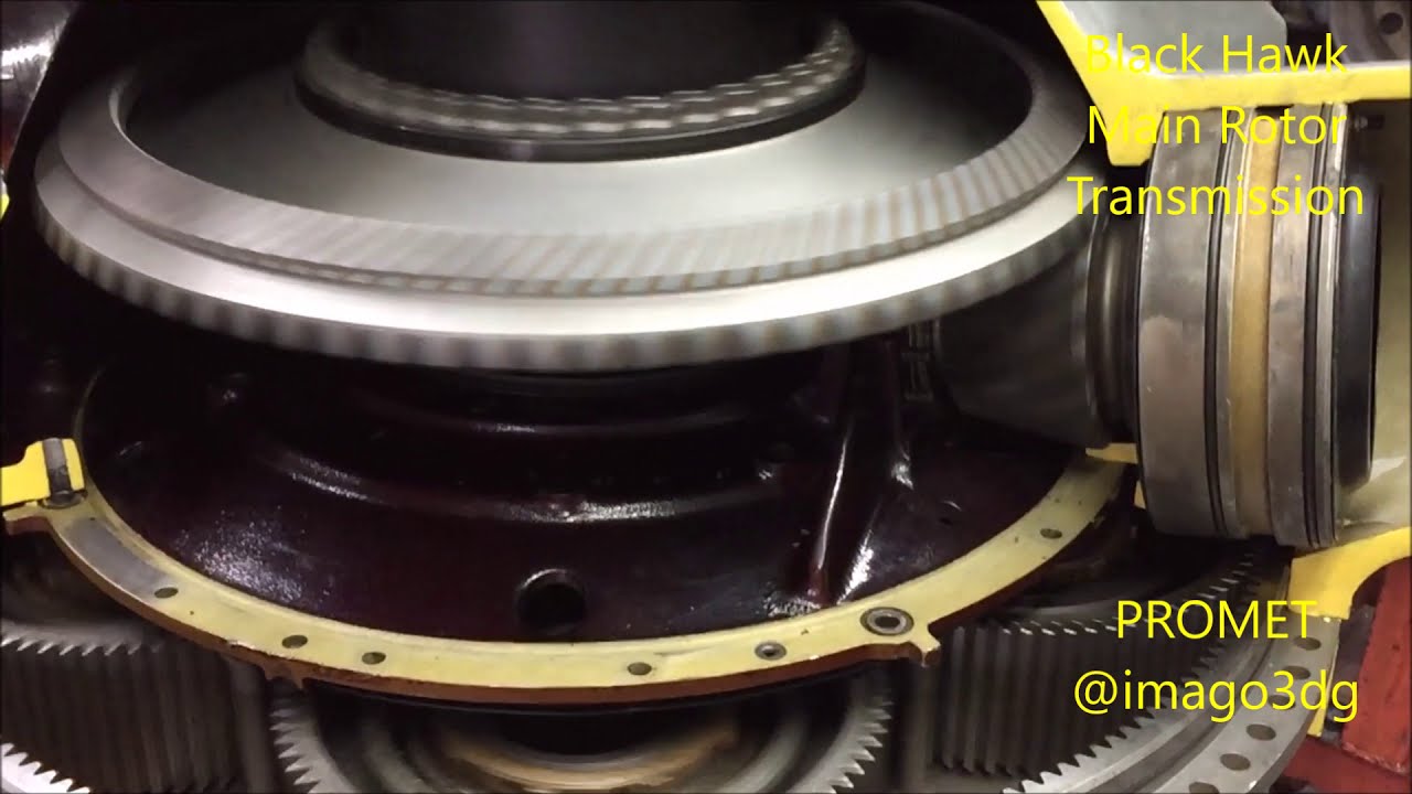 Black Hawk  Main Rotor Transmission  = Educational