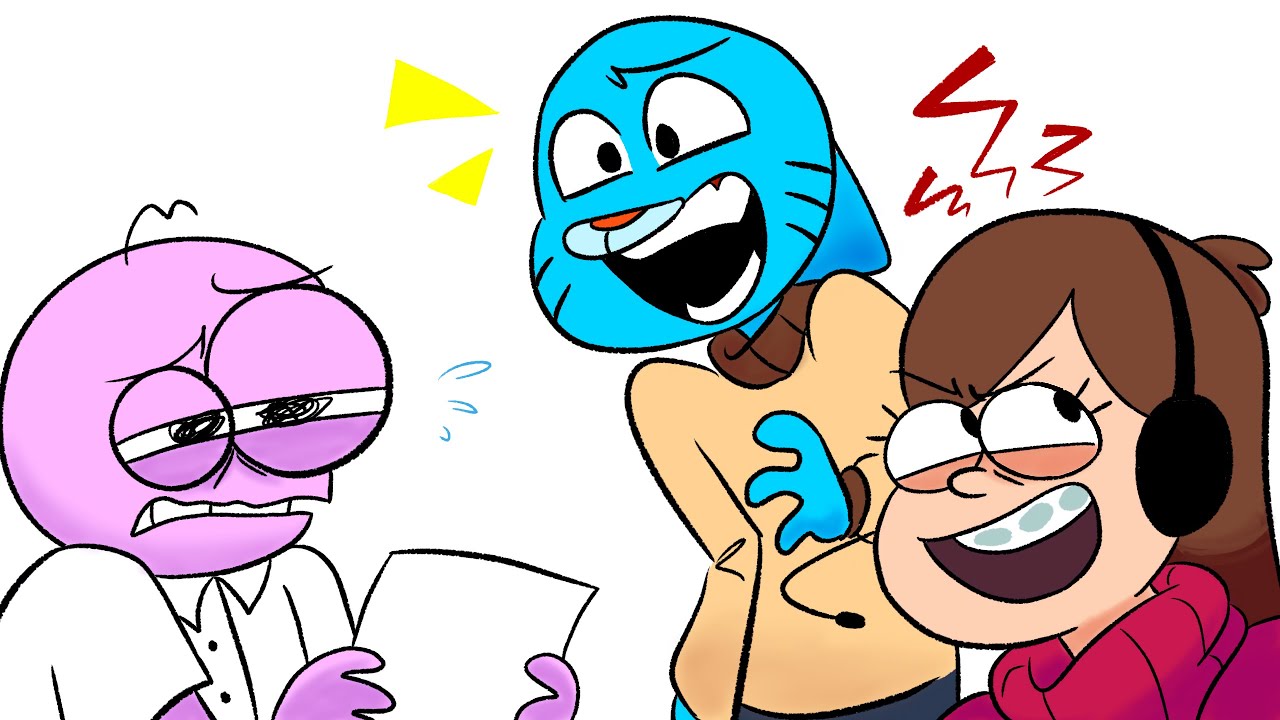 People sounding like Cartoon characters but I Animated it Pt. 3