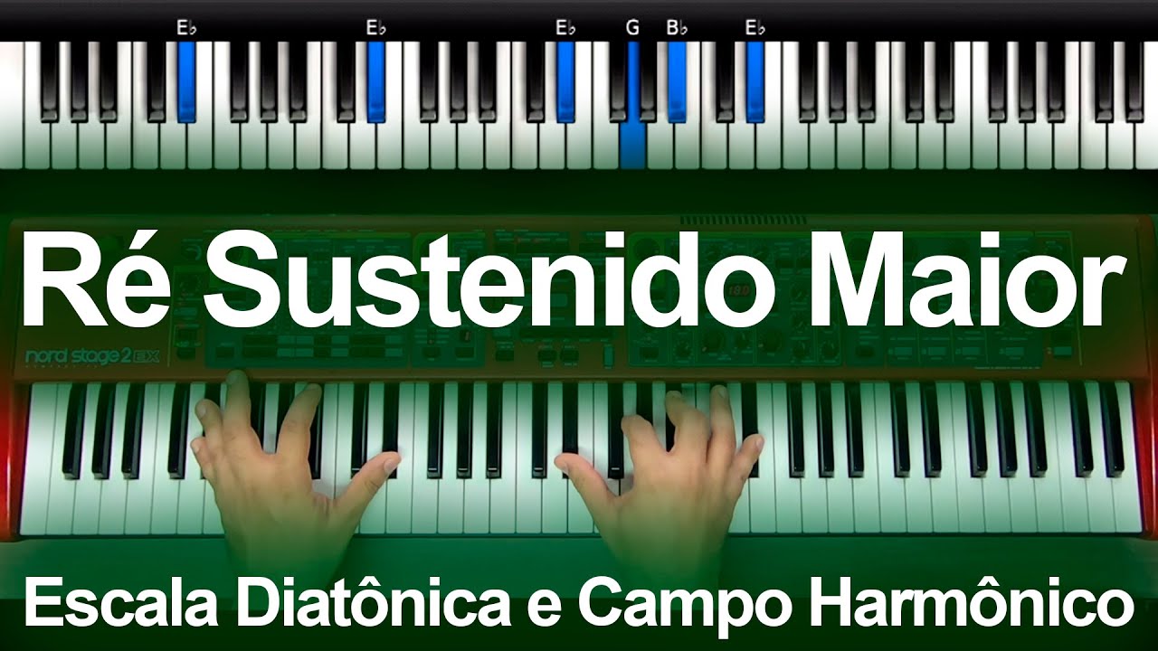 Ré Sustenido Maior - Escala Diatônica e Campo Harmônico - Aula 44
