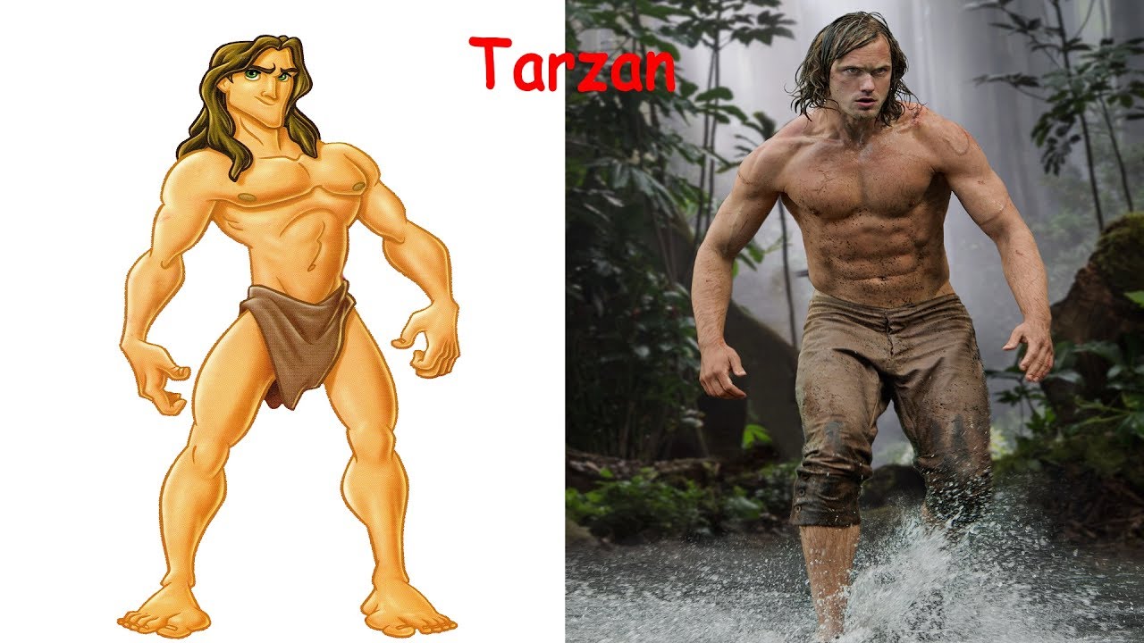 Tarzan Characters in Real Life
