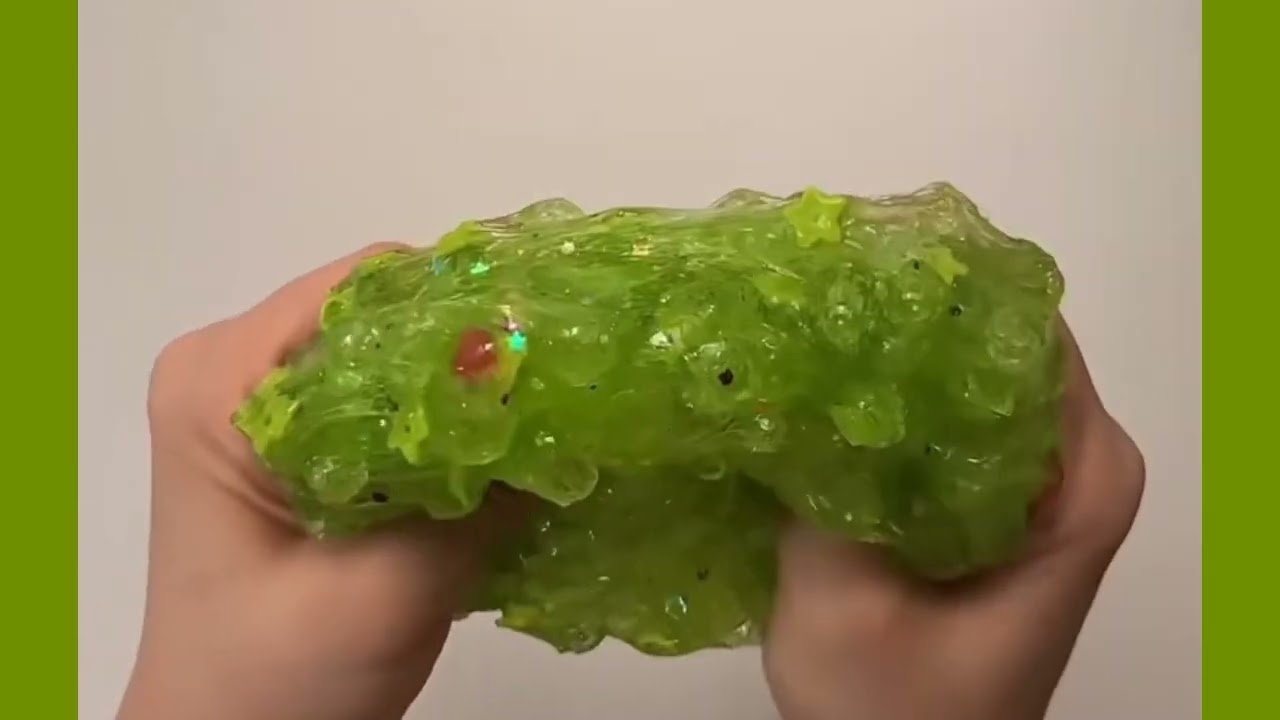 Satisfying slime video  