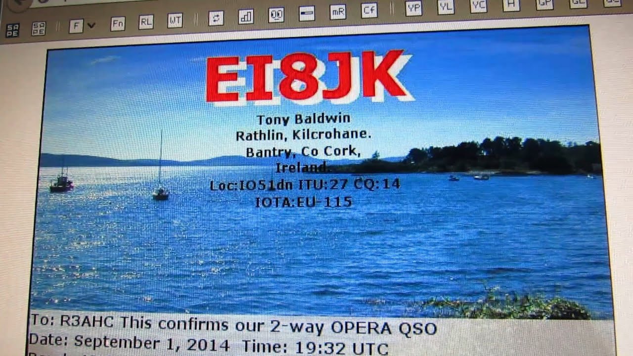 Первые OPERA eQSL