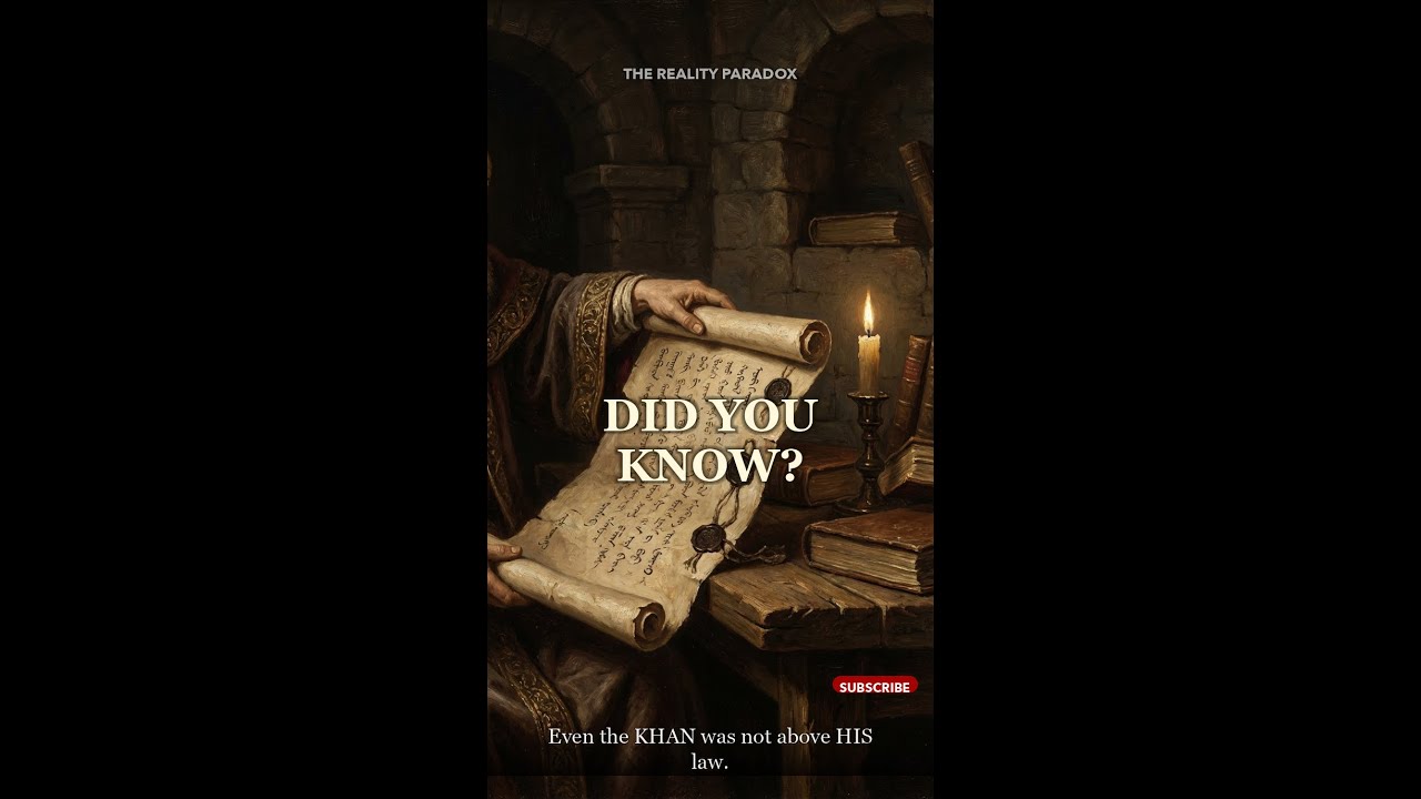 Genghis Khan: The Universal Law Code (Yasa)