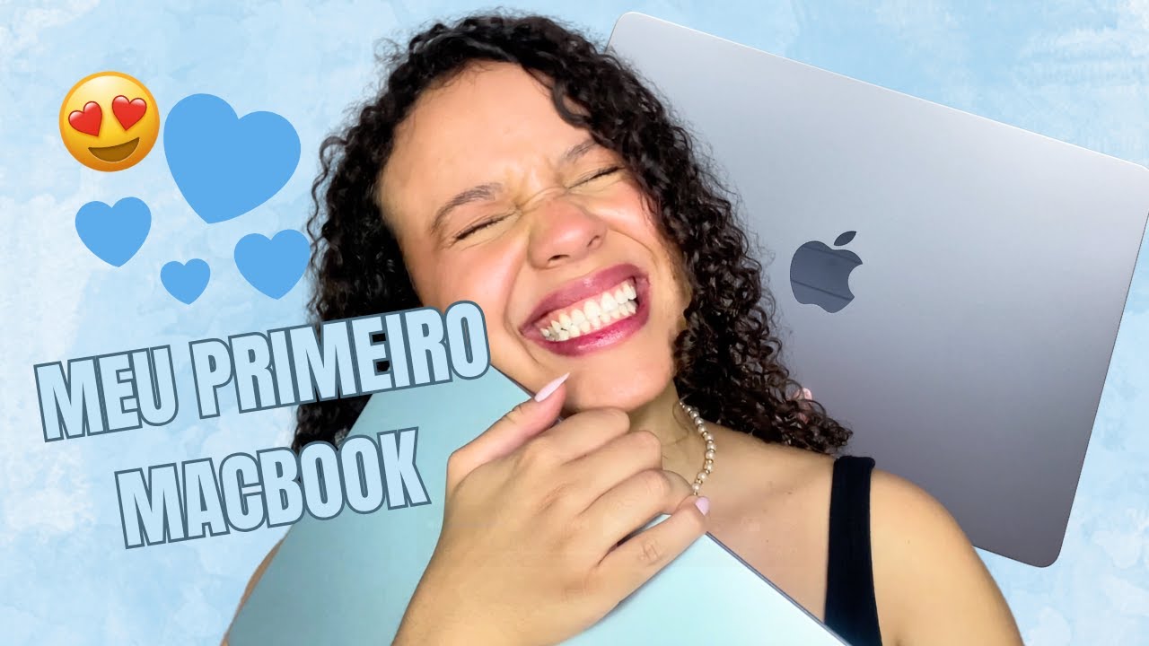 COMPREI O MACBOOK M4 AZUL por METADE DO PREÇO! 😱 Vale a pena?