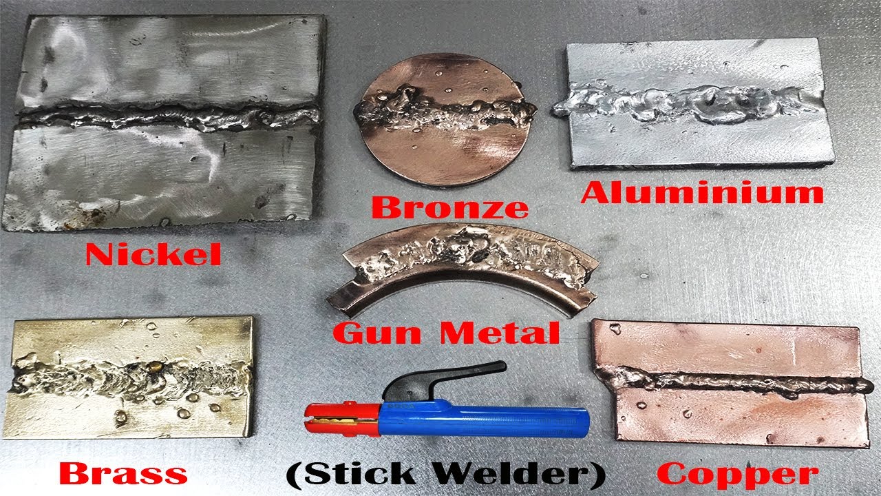 Learn Stick welding (Copper, Brass, Bronze, Gunmetal, Aluminum, Nickel) Non ferrous Metal