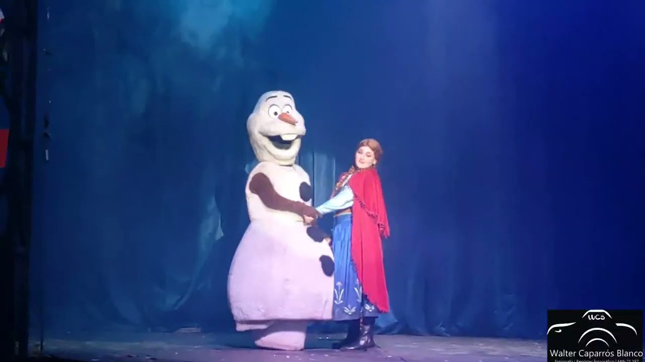 Musical Frozen direto do Mundo Disney AO VIVO no ótimo Illusion Circus - 08-07-2022