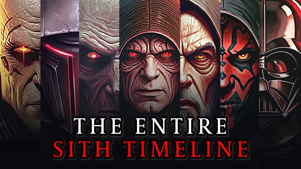 The ENTIRE Sith Timeline To Fall Asleep To