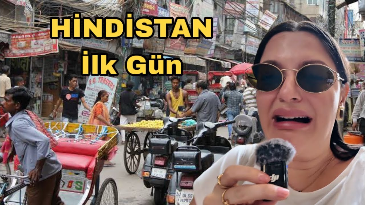 Hindistan’da İlk Günümüz | Sokak Kaosu, Tren Yolculuğu, Yemekler 🇮🇳 #delhi 