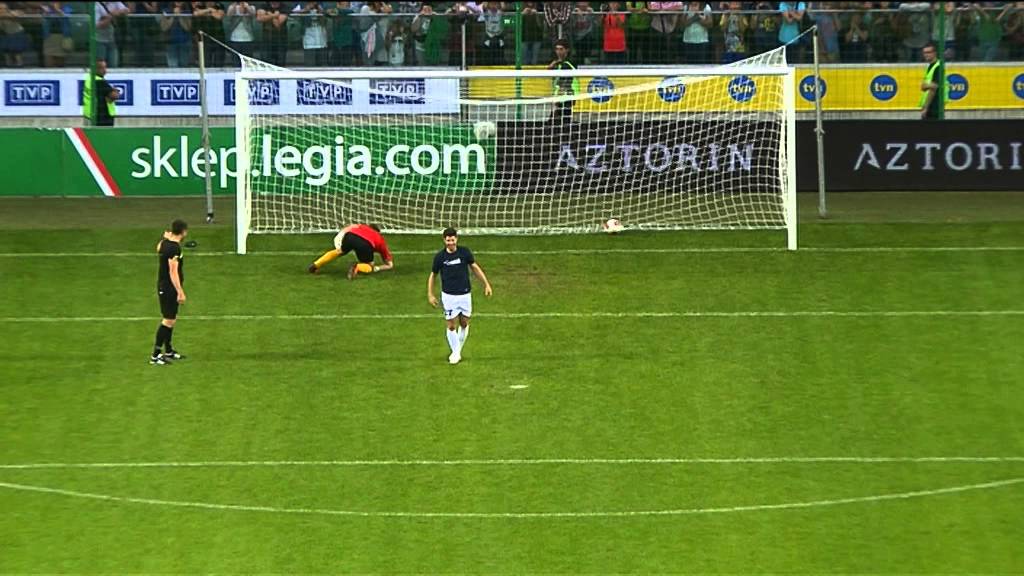 Awesome penalty kick, Maciek Adamiak rzut karny Wielki Mecz TVN-TVP