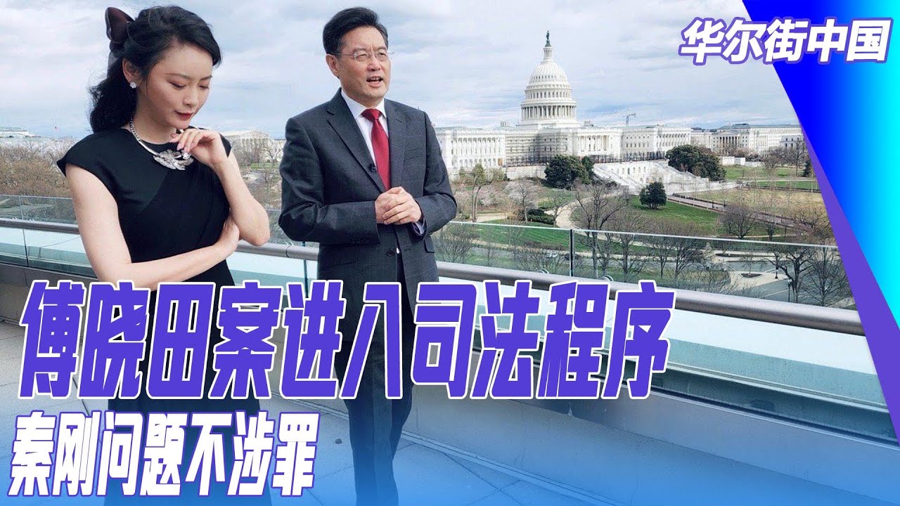 傅晓田案进入司法程序，秦刚问题不涉罪｜华尔街中国