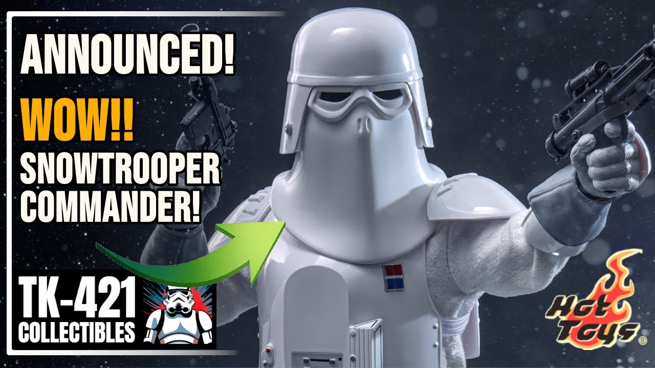 Hot Toys анонсировали фигурку SNOWTROOPER COMMANDER! Тираж ограничен 3000 экземплярами — первая р...