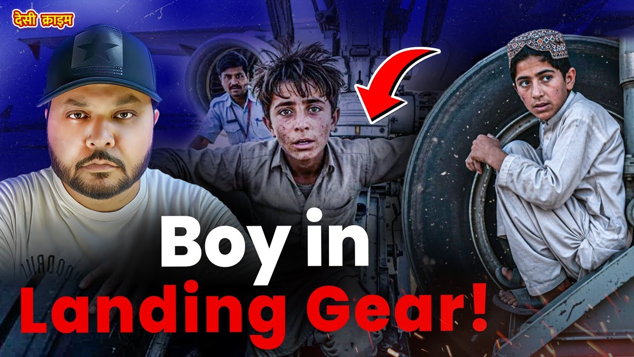 “The Most Dangerous Journey in History! 13-Year-Old Afghan Boy ✈️”