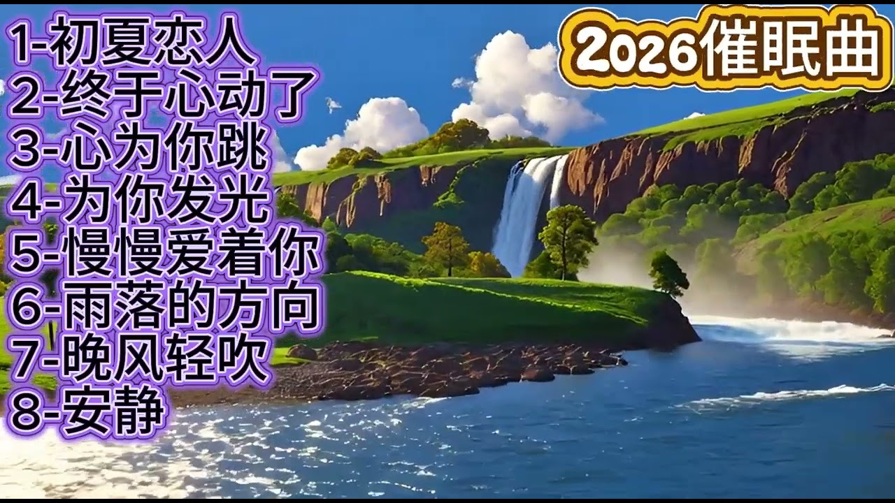 2026抒情催眠曲《初夏恋人》必听热门歌曲 #抖音 #抒情小曲集 #音樂 #疗愈歌曲