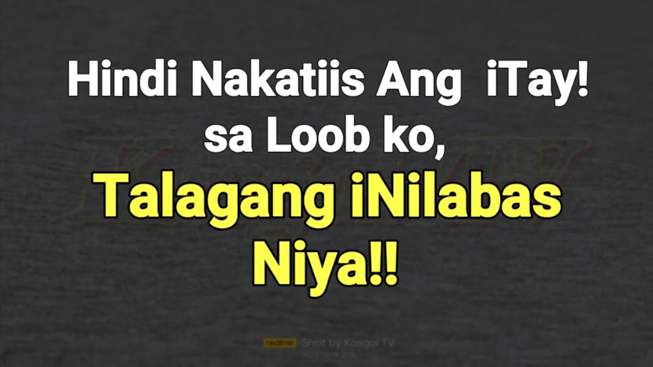HINDI NA NAKATIIS | Kasgol TV 