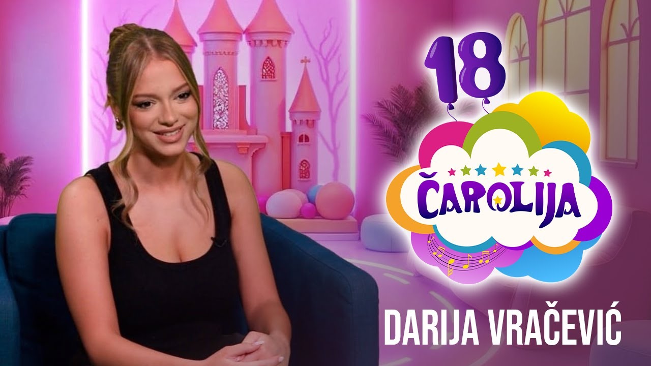 Darija Vračević vas poziva na 18. rođendan Čarolije | 22.12. SAVA CENTAR