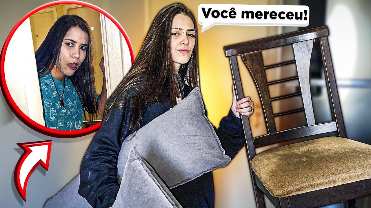 A MENINA DAS FLORES INVADIU MINHA CASA E BAGUNÇOU TUDO!! * Rolou Treta