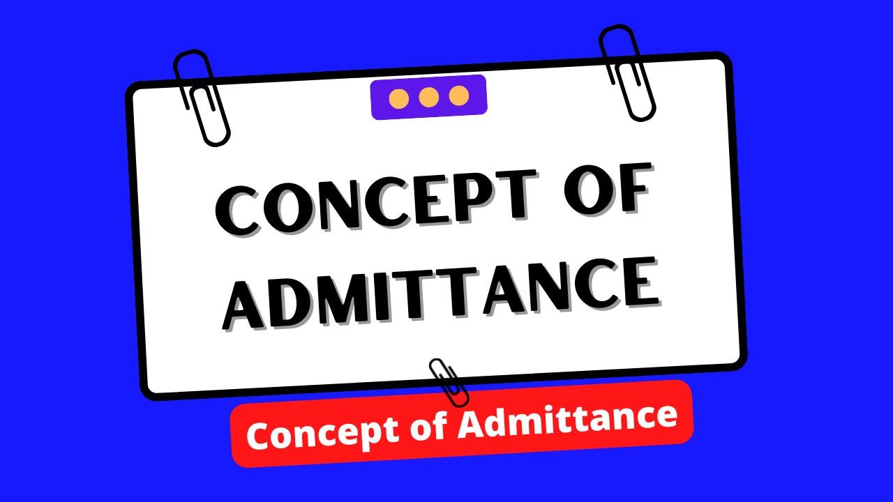 Concept of Admittance | Electrical Engineering