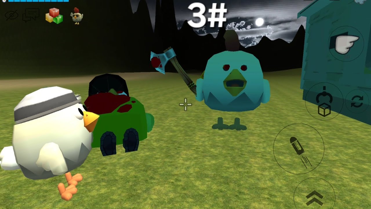 I summoned the Chicken Gun killer 