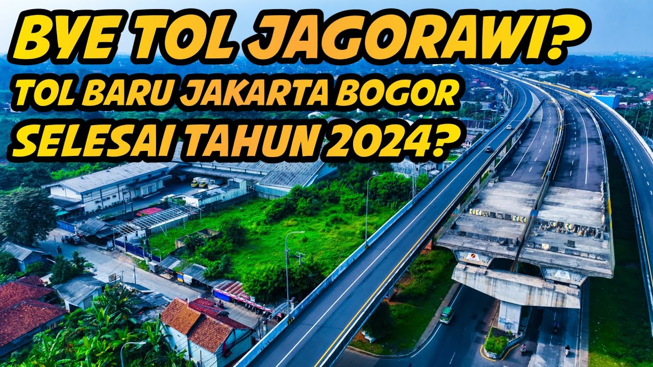 Jalur Baru Jakarta Bogor via Jalan Tol Selesai Tahun 2024 ❓️