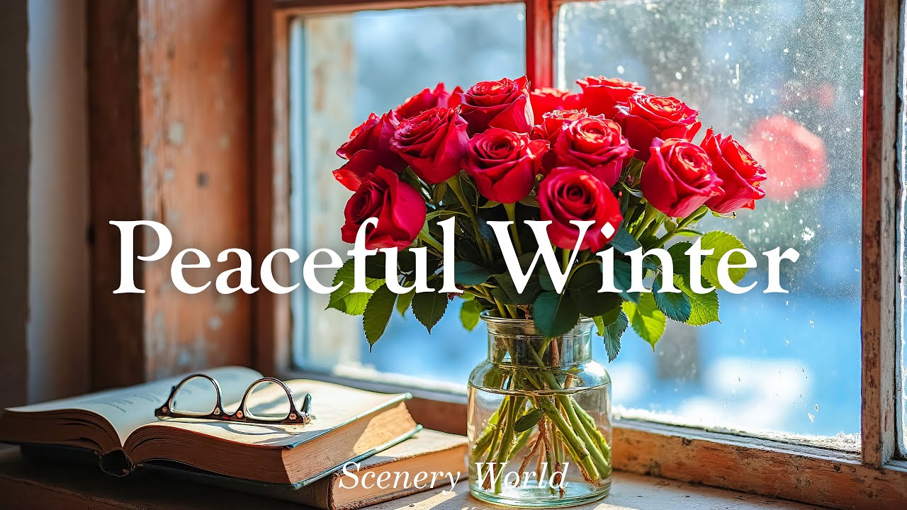 차분한 겨울 아침을 위한 피아노 음악 🎹 따뜻한 감성으로 여는 하루 - Peaceful Winter | Scenery World