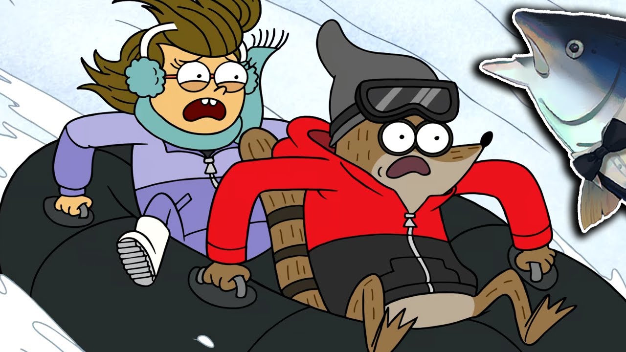 SNOW TUBING | Regular Show Reaction