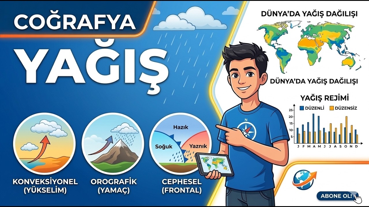 İklim değişkenleri : 5.Yağış