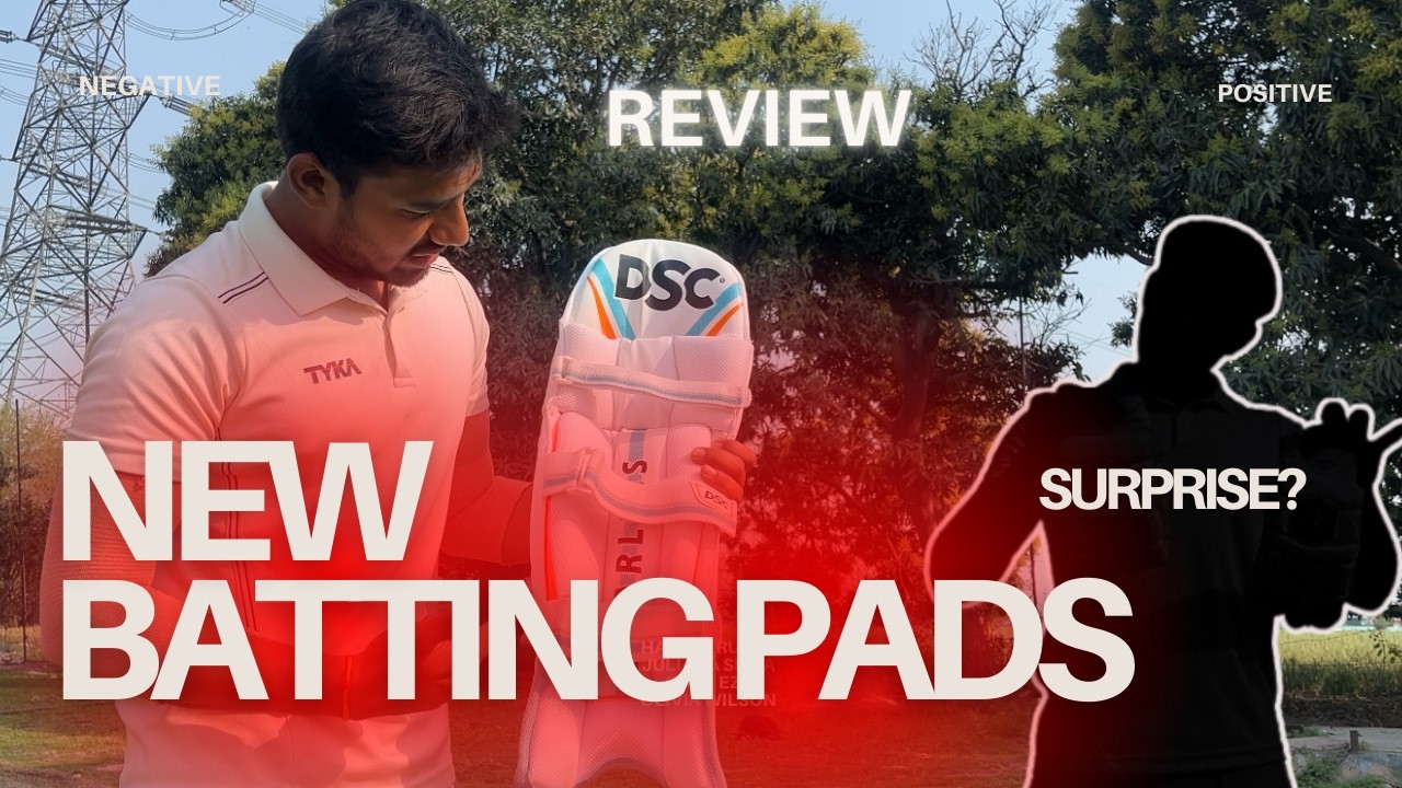 DSC Glider Batting Pads Review🔥| Price - Comfort - Everything #dsc