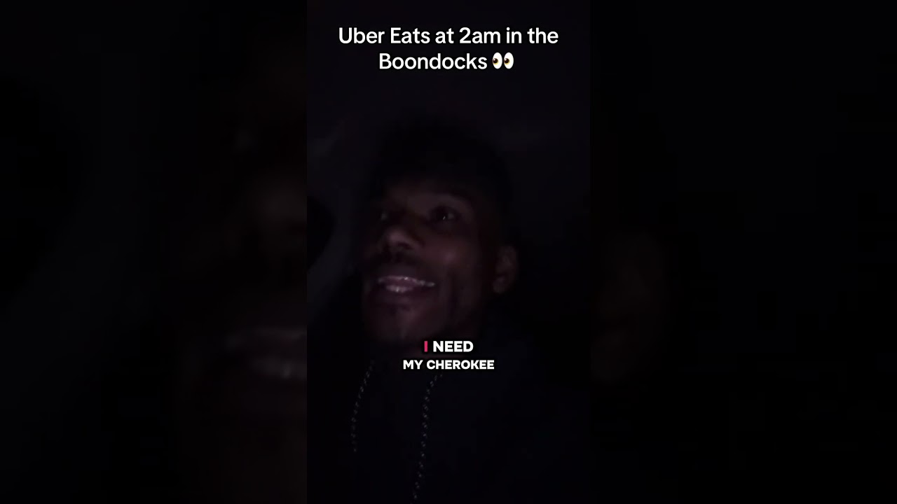 2am Uber Eats Ride Along | Sketchy Oklahoma Backroads | Bigfoot Country #Bigfoot #Oklahoma #fypシ 
