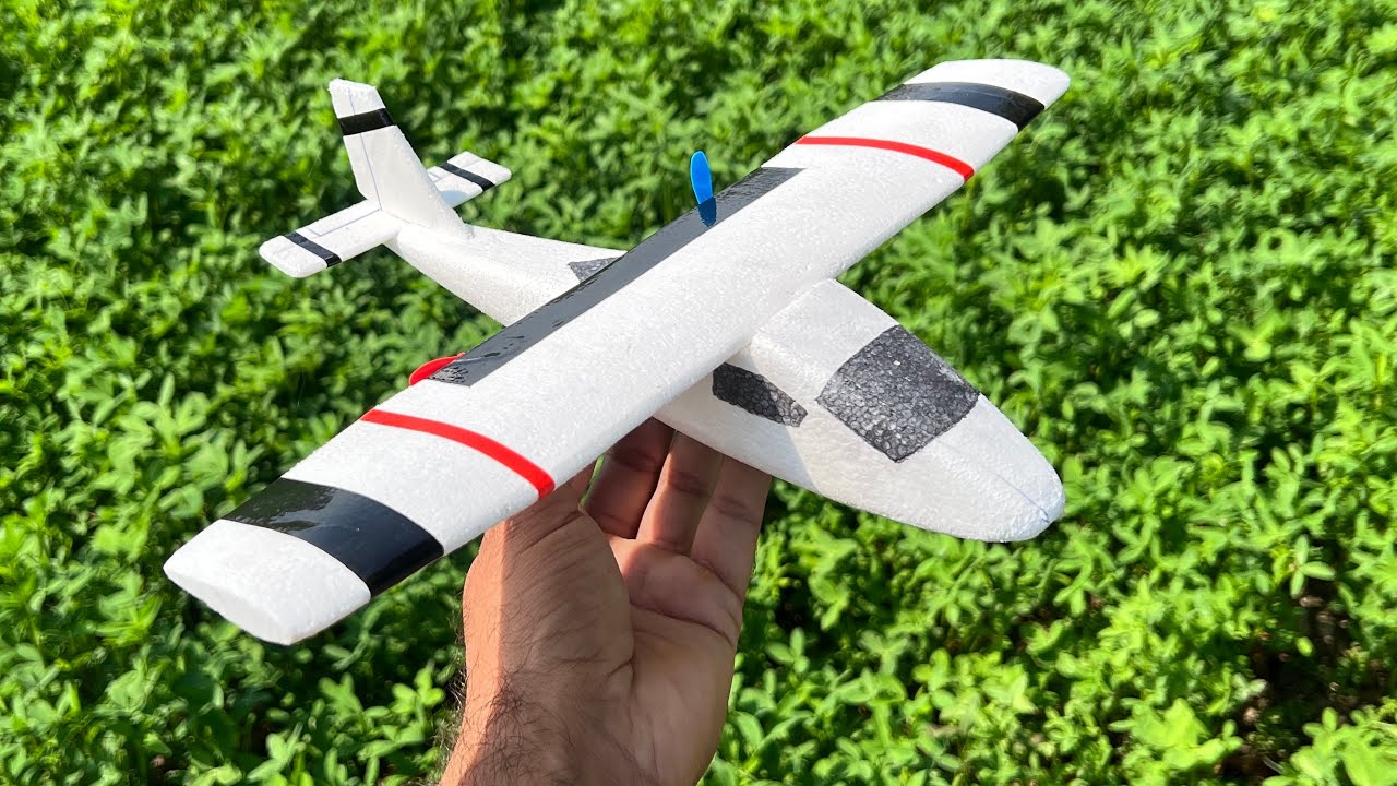 How to make micro rc plane at home (Tecnam P2006t)