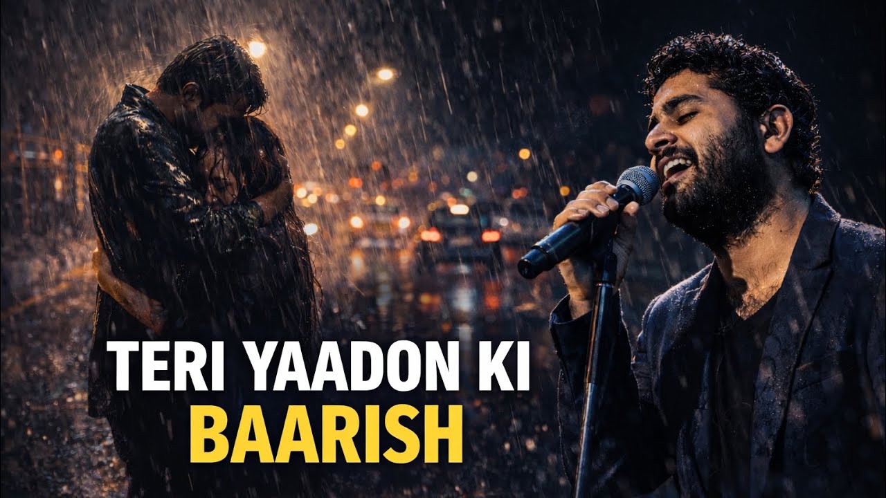 Teri Yaadon Ki Baarish 🌧️ ✨🌙❤| Heart Touching Love Song | Sad Romantic Song 2026 | 