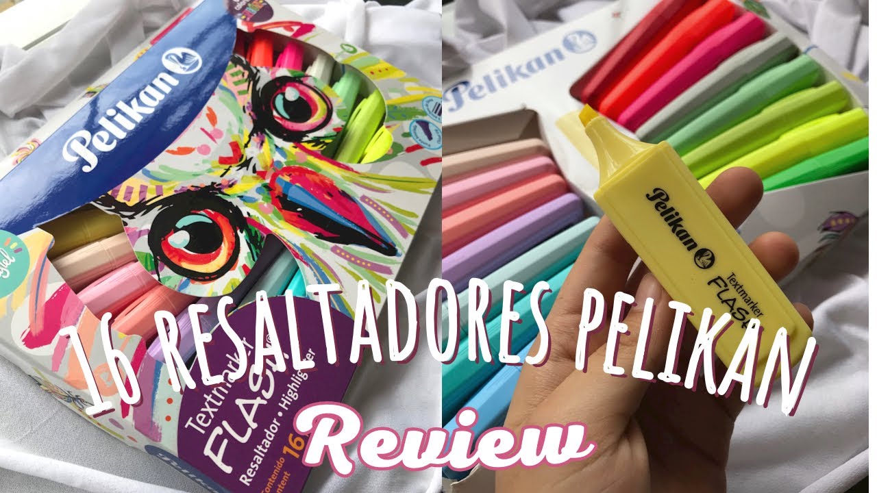 16 RESALTADORES PELIKAN Review ♥ Artistica Ecuador