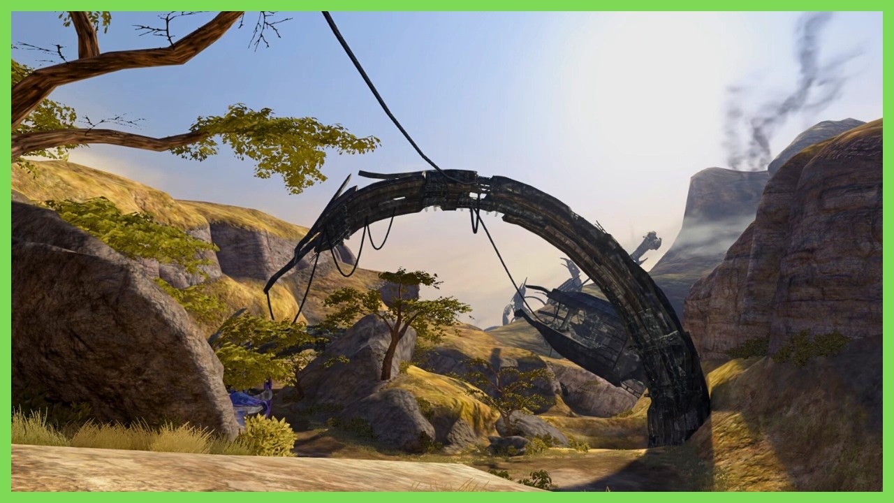 Halo 3: Tsavo Highway Exploration | Relaxing Ambient Gameplay | 4K