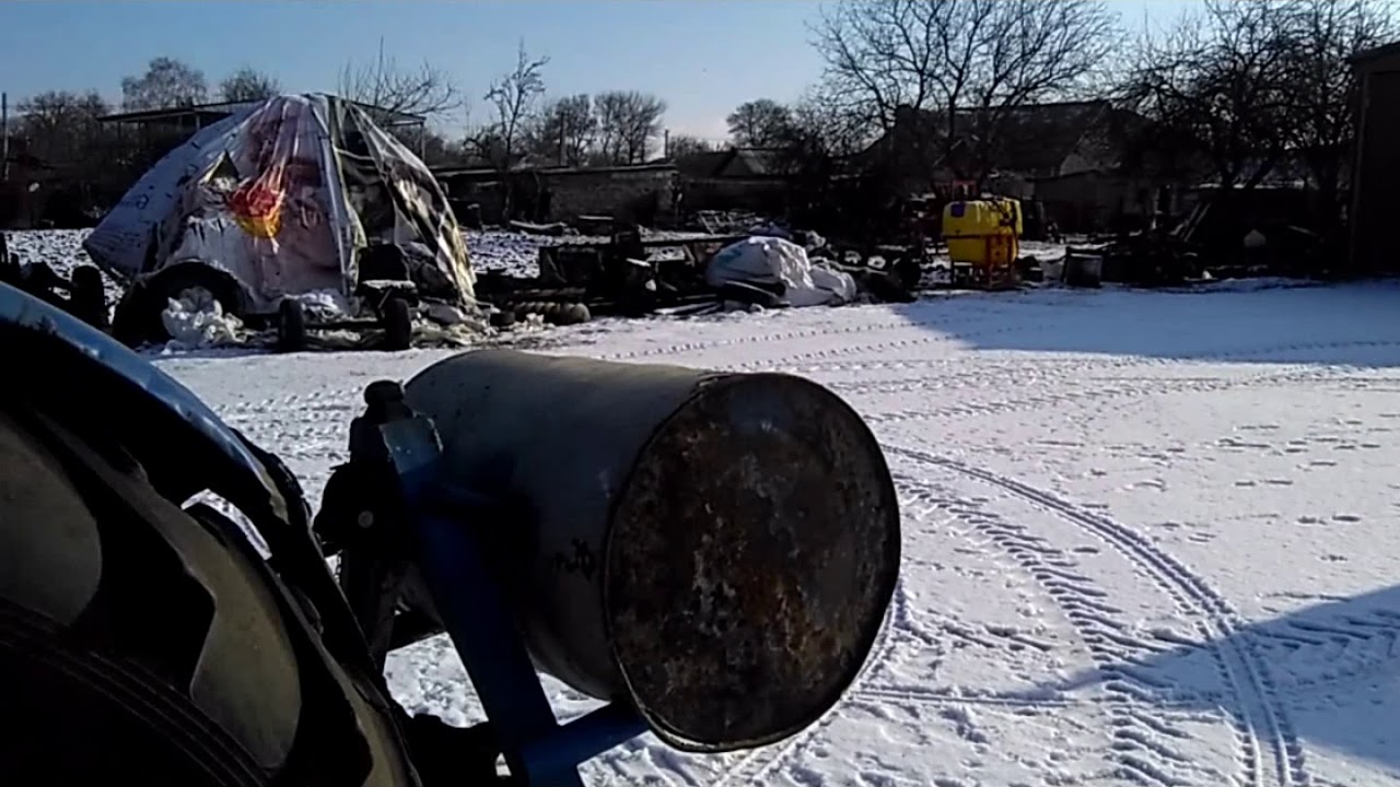 Самодельный противовес на погрузчик МТЗ