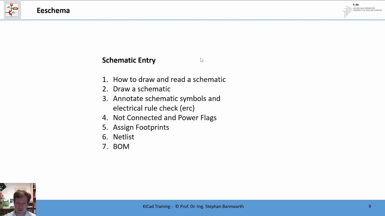 KiCad Workflow Eeschema