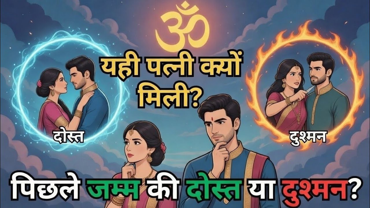 Why did you get this same wife/husband? Friends or enemies from your past life? | Past Life Karma...