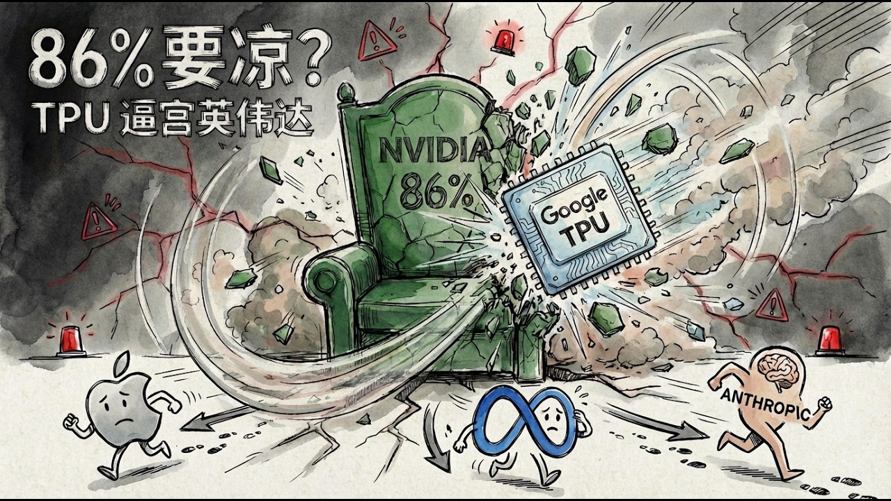 英偉達 86% 壟斷地位要涼？Google 秘密武器 TPU 憑什麼讓 Apple、Meta、Anthropic 全都叛變
