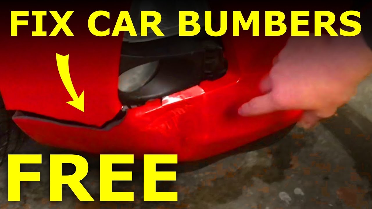 fixing &ldquo;plastic bumpers&rdquo; for almost FREE