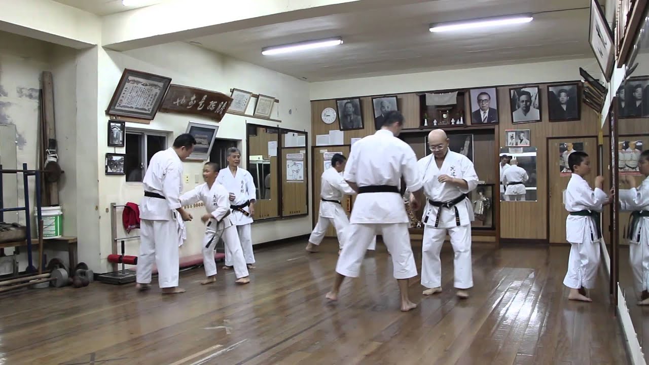 Higa Minoru sensei et Rudy Duquet