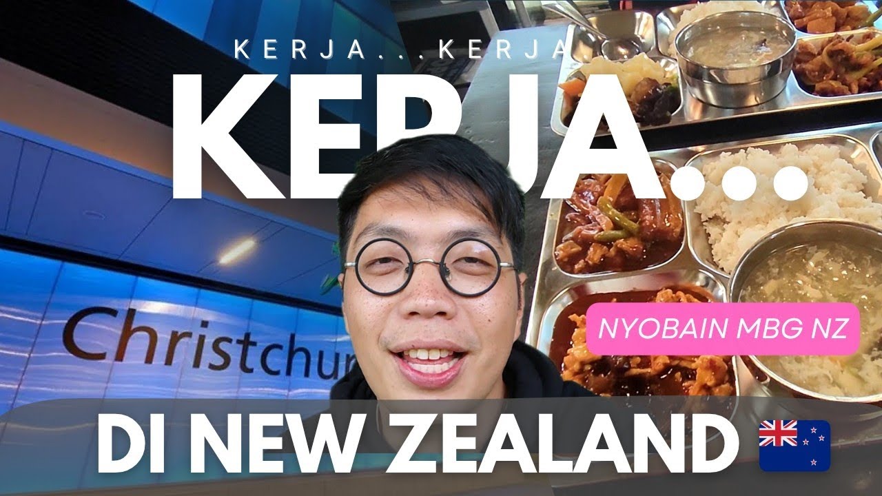 Kerja Kerja Kerja di New Zealand! Nyobain MBG di NZ 🇳🇿