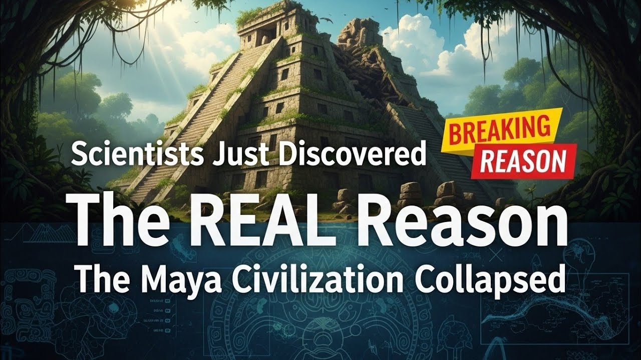 Ученые только что раскрыли истинную причину краха цивилизации майя #ДревниеТайны #История