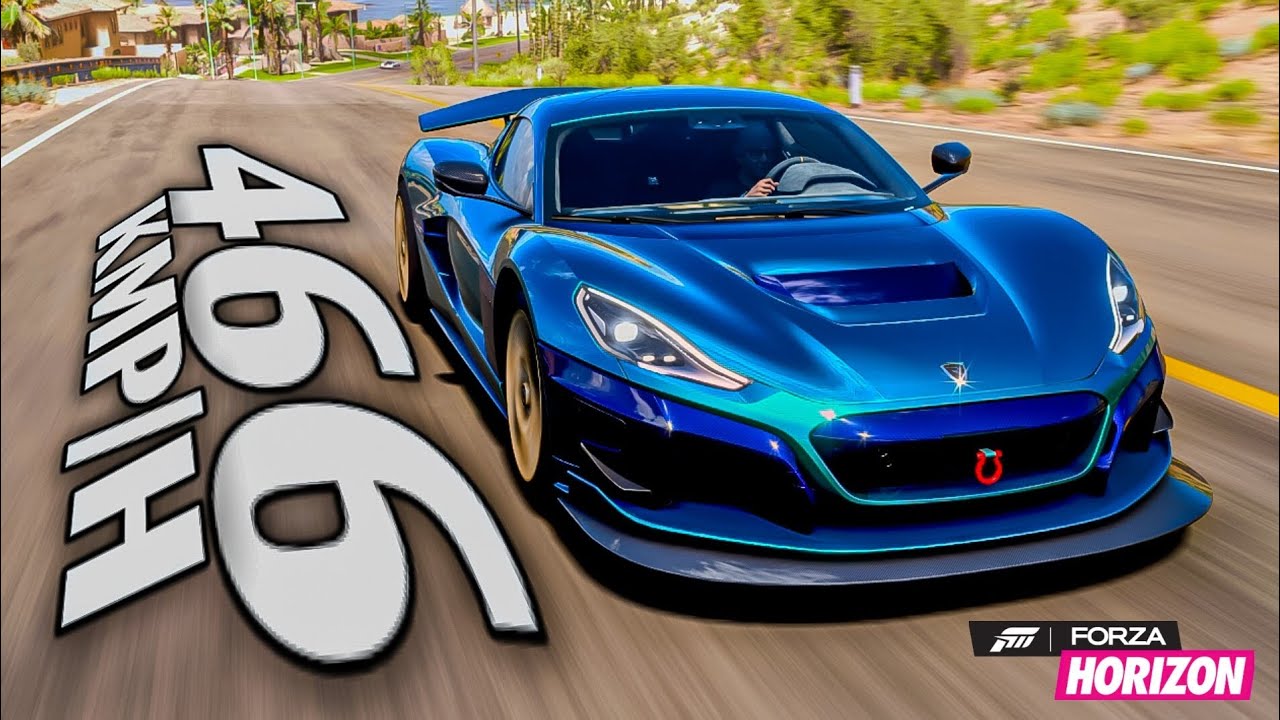 😎ELECTRIC🚀ROCKET [ RIMAC NEVERA ] in Forza Horizon 5😍
