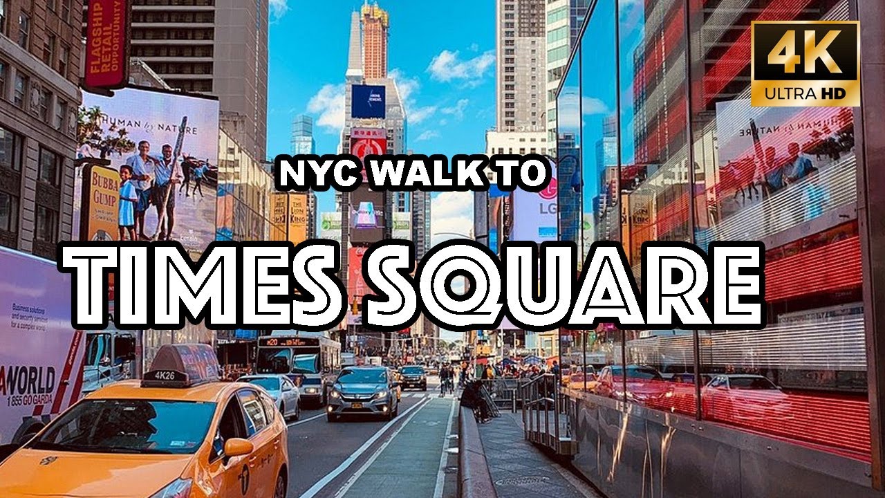 New York City Walk: 42nd Street to Times Square (POV Tour)