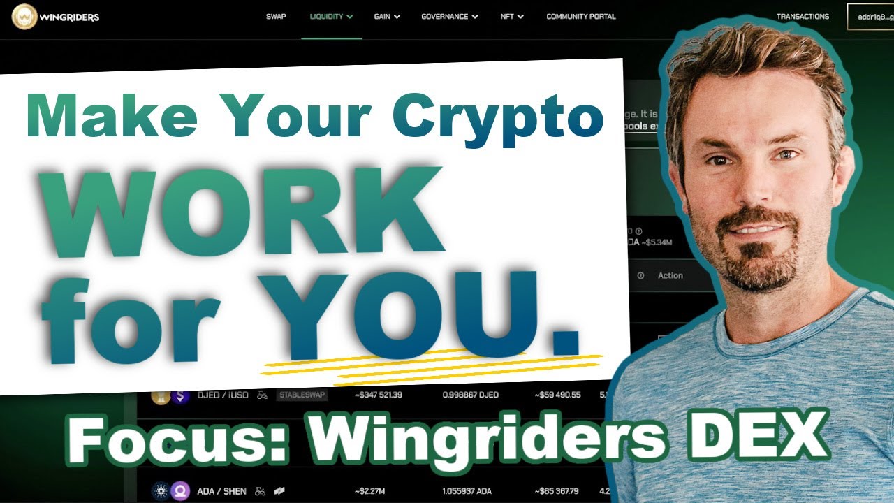 Make Your Crypto WORK FOR YOU! Wingriders DEX