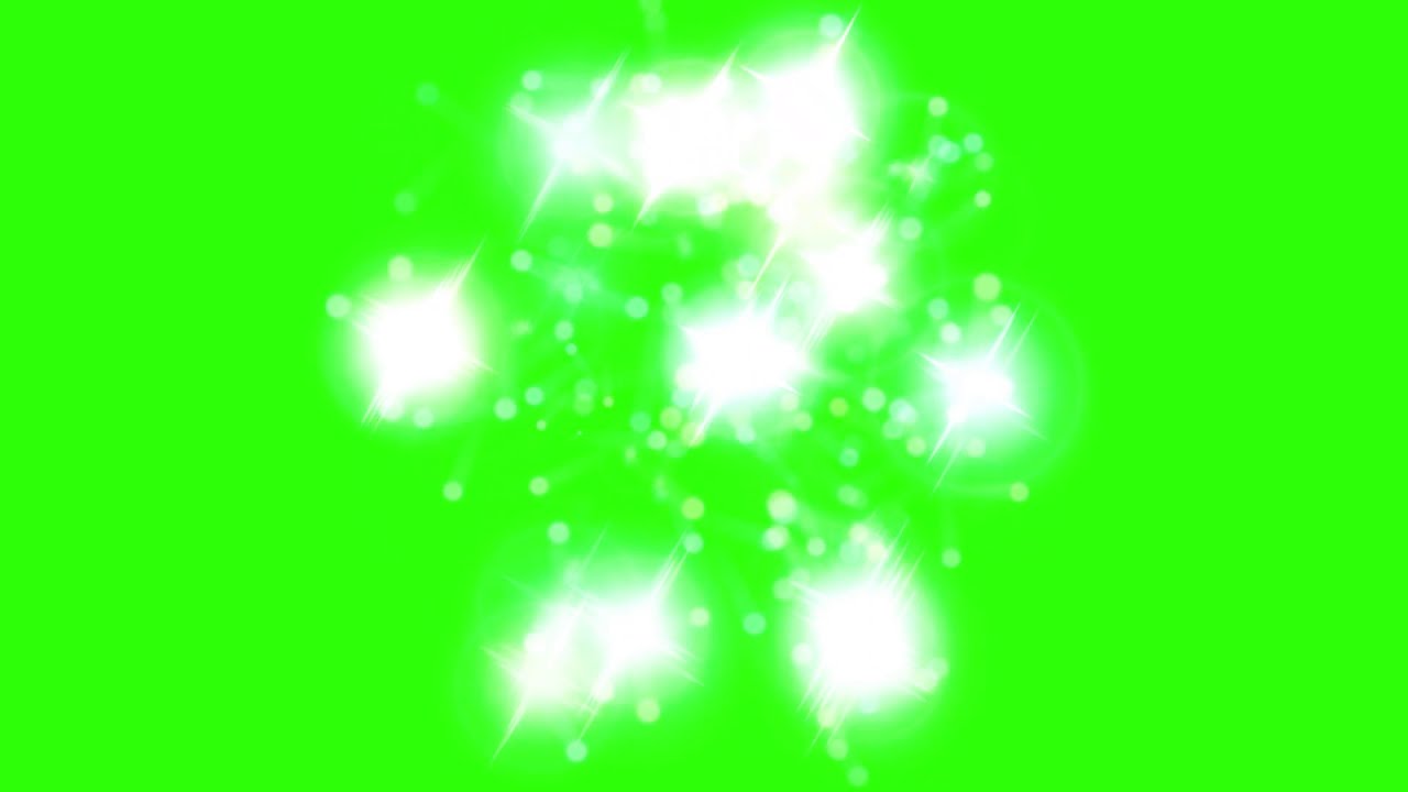 camera flash effect green screen