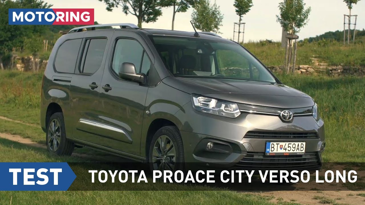 Test auta: Toyota ProAce City Verso Long | Motoring TA3