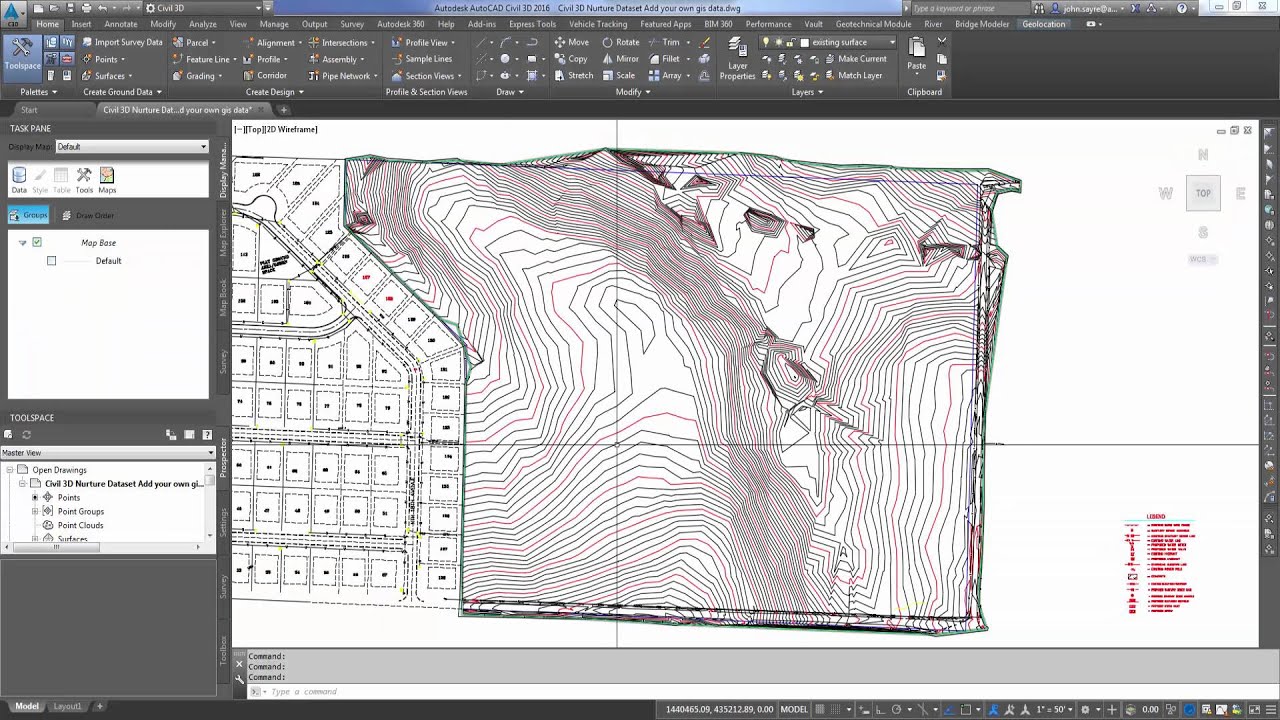 InfraWorks 360 for Land Development - Part 2: Adding your own Gis Data