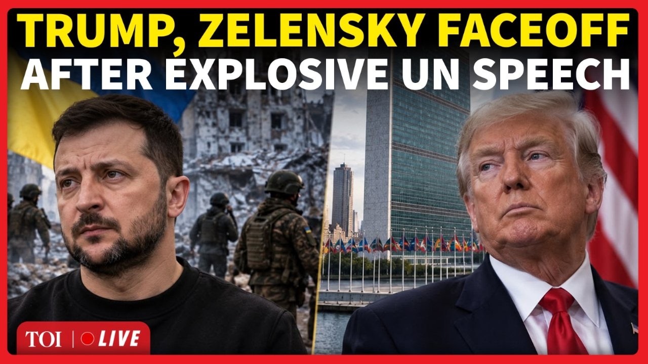 LIVE | Trump Holds High-Level Meeting With Zelensky After UN Speech; Russia War In Focus