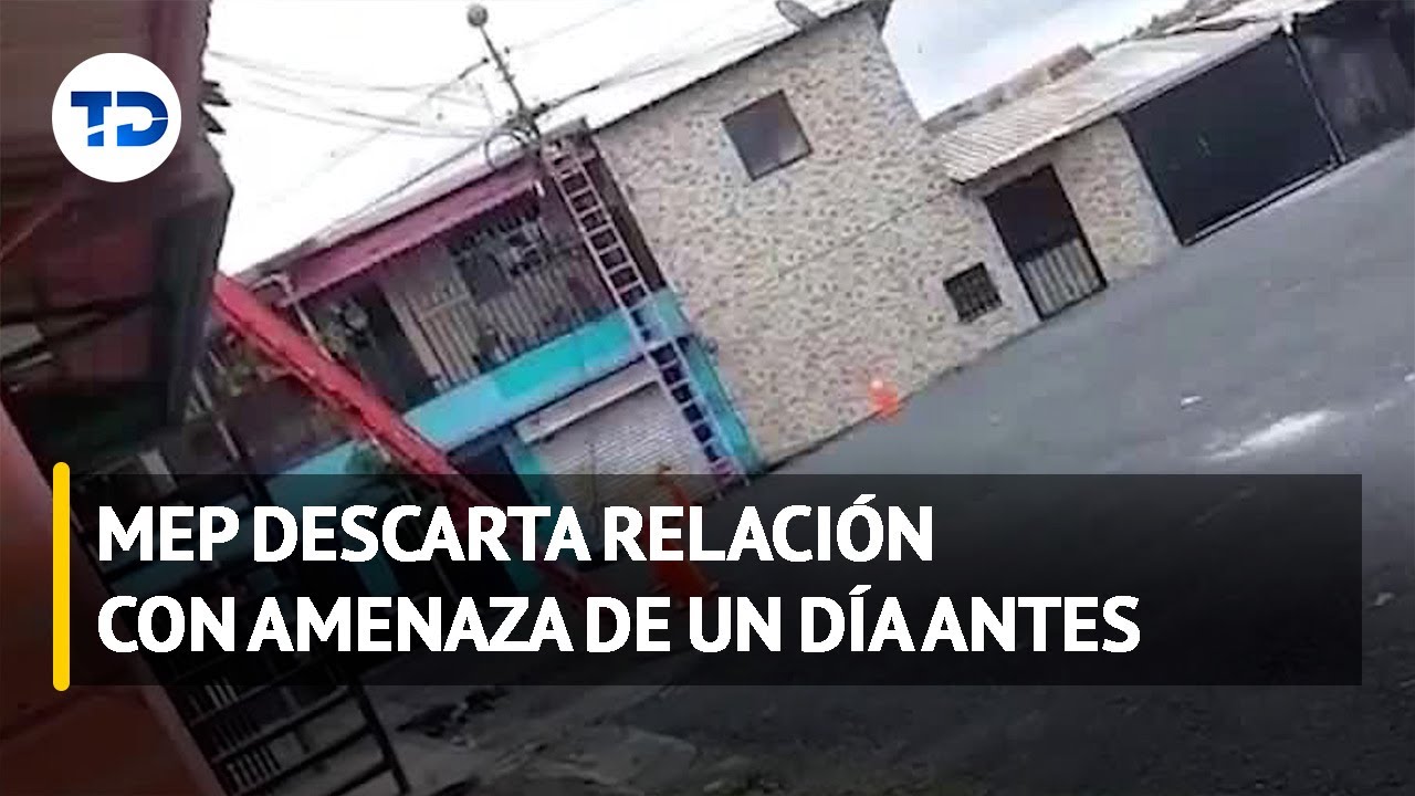 Una balacera frente a escuela en La Carpio