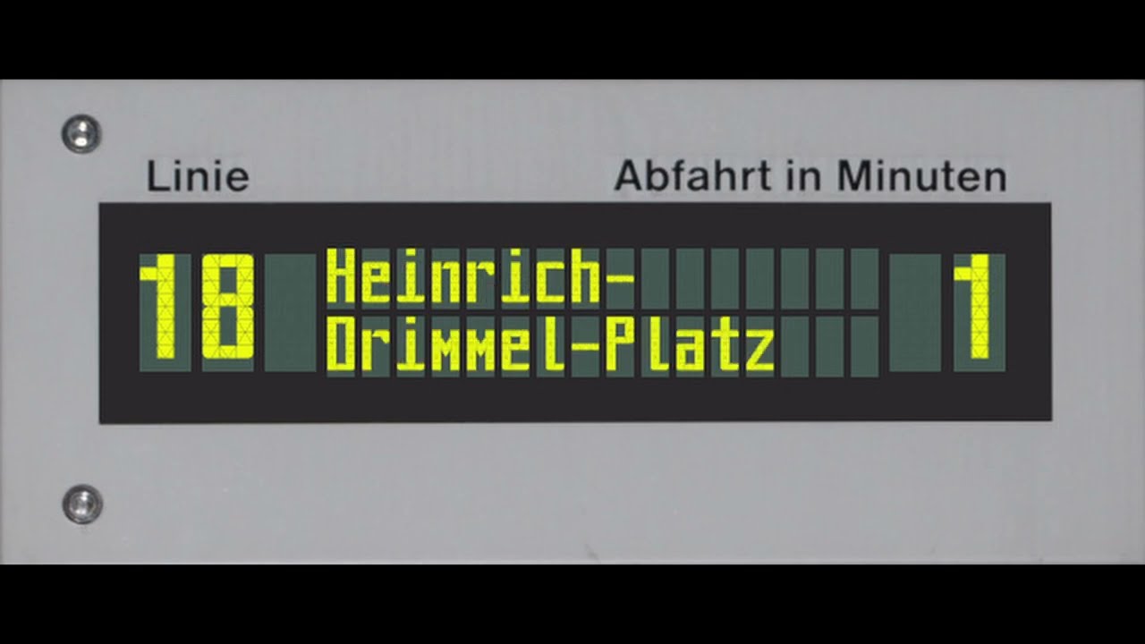 Wiener Linien Ansagen - Linie 18 (RDH) Fahrtrichtung 1 (2012; Franz Kaida)
