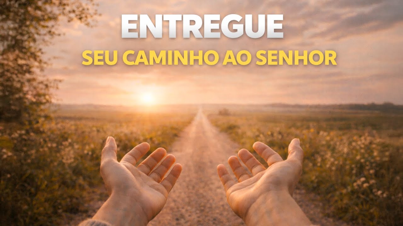 Entregue o seu caminho ao Senhor | Uma mensagem de paz e confiança - Gotas de Esperança